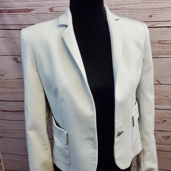 Zara light gray blazer - Picture 1 of 7